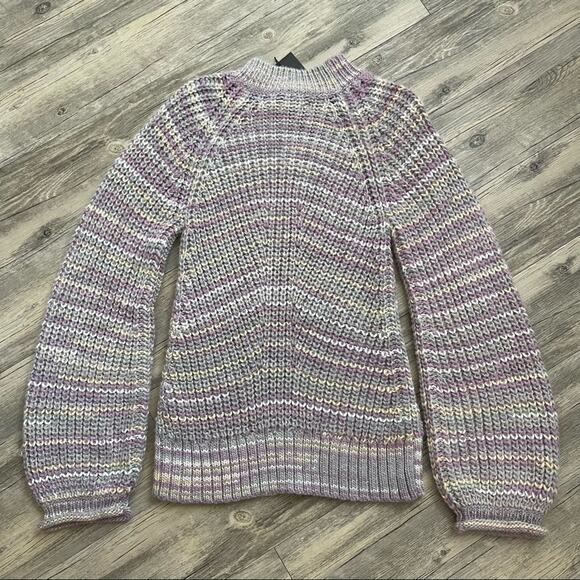 Nicholas Maliya Marled Alpaca Blend Sweater M - Picture 7 of 10